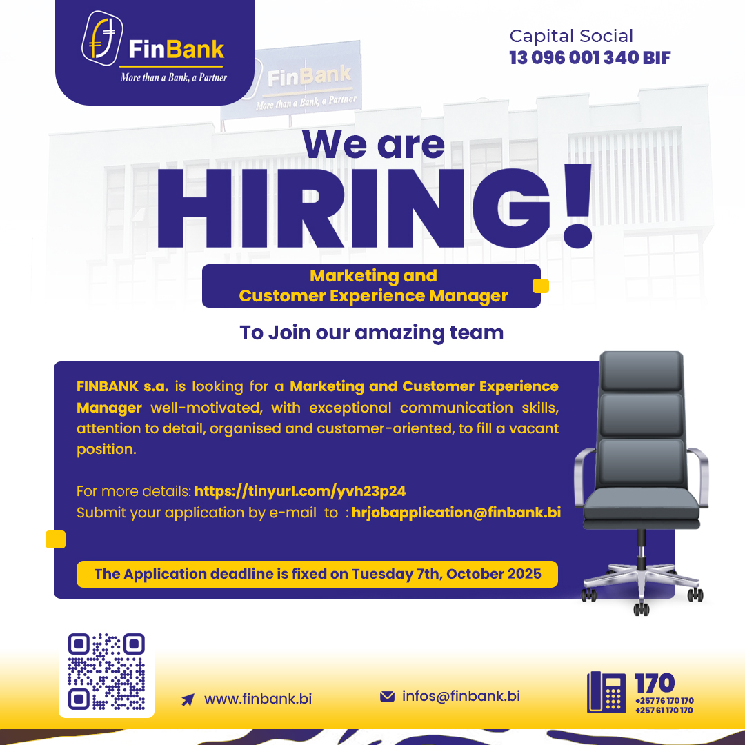 Marketing and Customer Experience manager